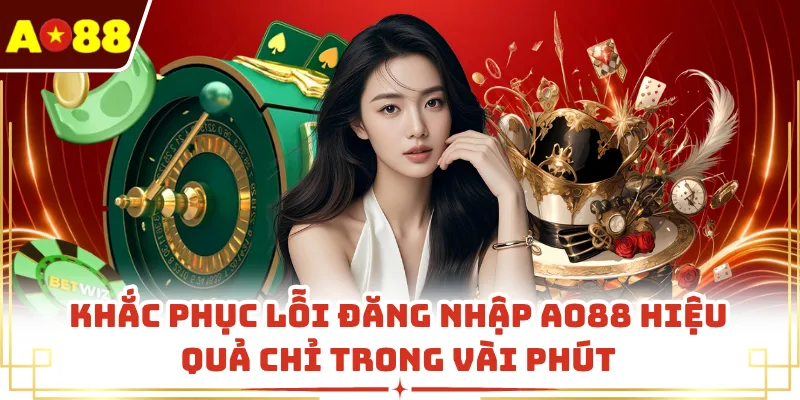 Khắc phục lỗi đăng nhập AO88 hiệu quả chỉ trong vài phút
