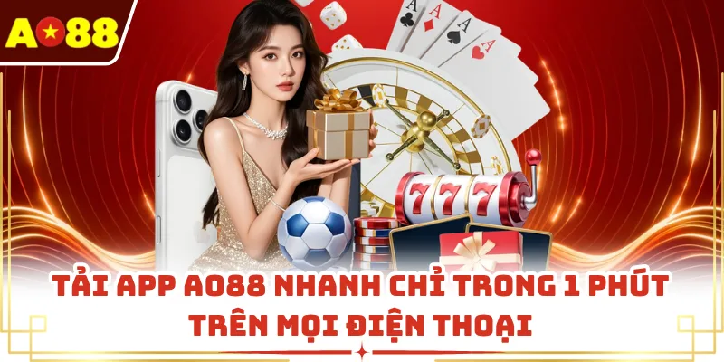 Tải app AO88 nhanh chỉ trong 1 phút trên mọi điện thoại